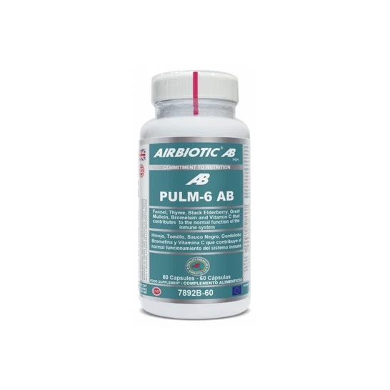 Airbiotic Pulm-6 Ab 60 Cápsulas