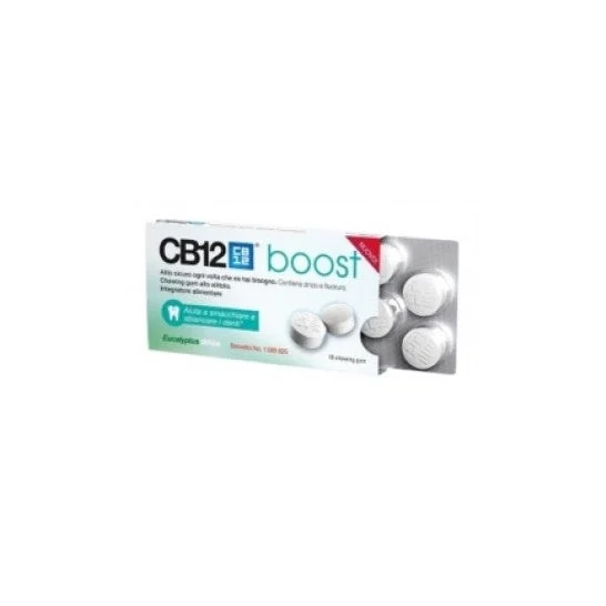 Cb12 Boost Eucal White 10Chew
