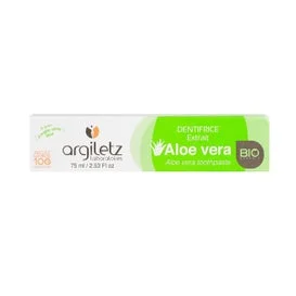 Argiletz Dentifricio Dentifricio Aloe Vera Biologico Tubo 75 Ml