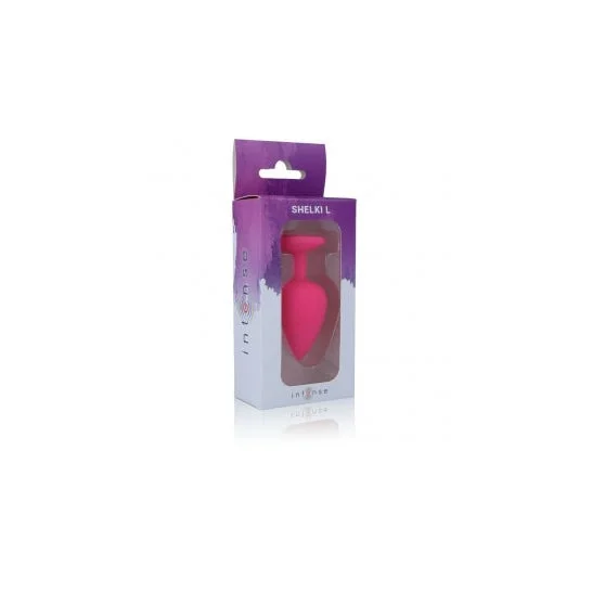 Plug anale intenso Shelki L Fucsia 1pc