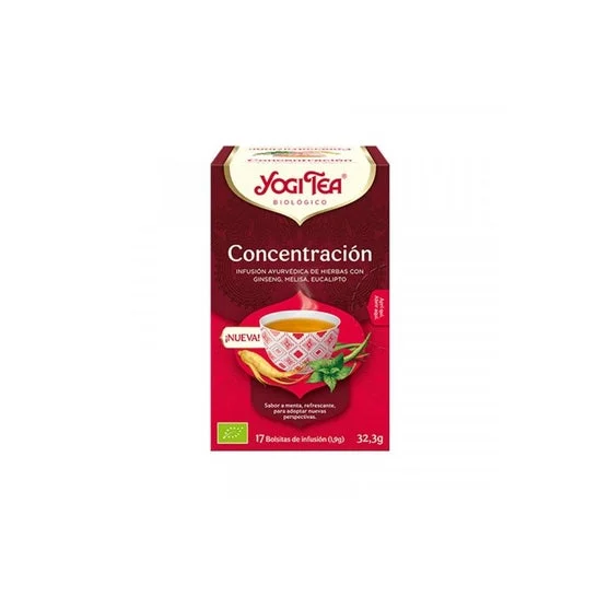 Yogi Tea Concentración Infusión Bio 17 Sobres