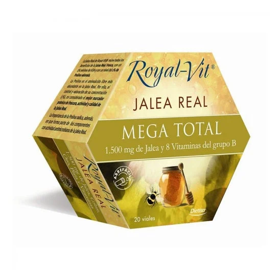 Dietisa pappa reale royalvit mega-totale 20 flaconcini
