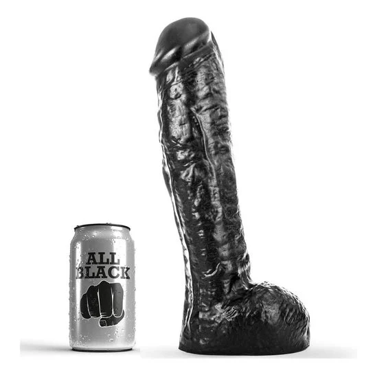 All Black Dong 29cm 1 Unità