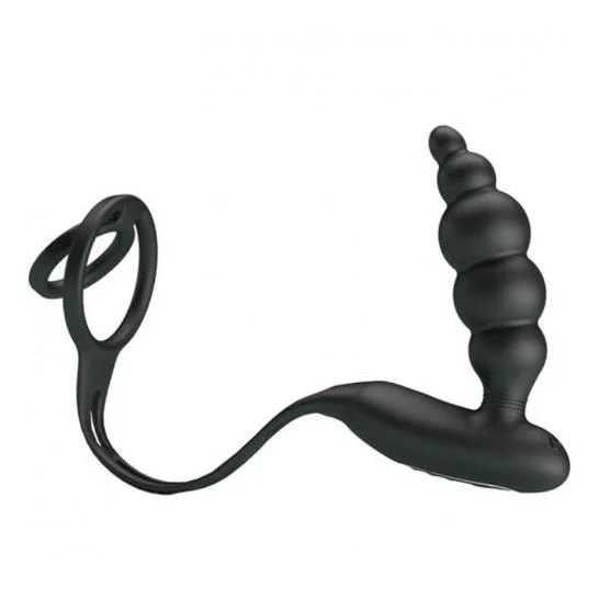 Baile Pretty Love Bottom Rings With Vibrating Plug 1 Unità