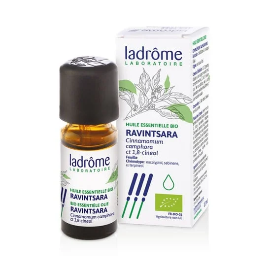 Olio Essenziale Biologico Ladrôme Olio Essenziale Biologico Ravintsara 10 ml