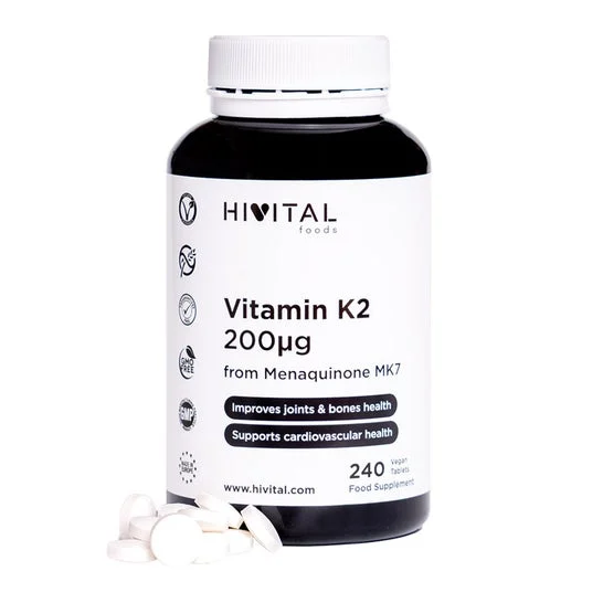 Hivital Foods Vitamina K2 Mk7 200mcg 240comp