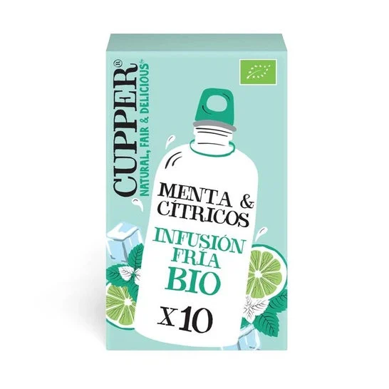 Cupper Infuso Freddo di Menta e Agrumi Bio 10 Unità