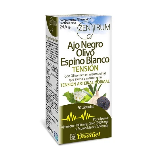 Ynsadiet Aglio Nero Olivo Bianco Biancospino 30caps