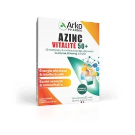 Arkopharma Azinc Vitalité 50+ 30 comprimées