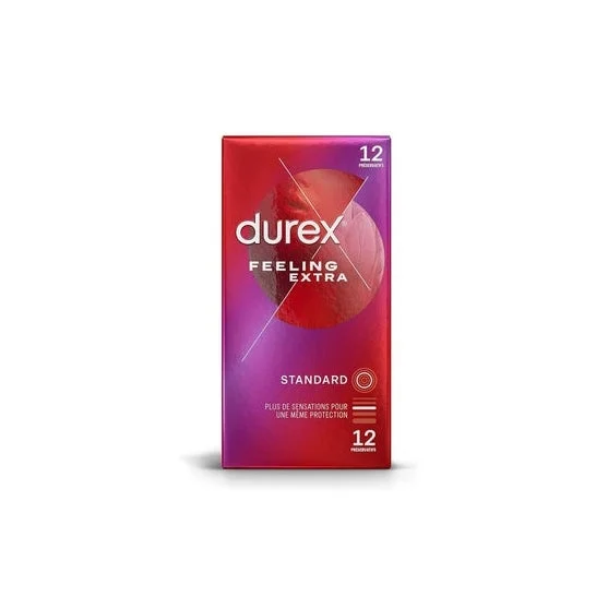 Durex Feeling Extra Preservativos 12uds