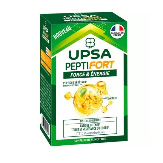 Upsa Peptifort Fuerza y Energía 60comp