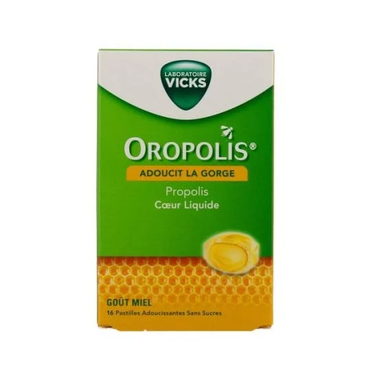 Vicks Oropolis cuore liquido 16 Compresse
