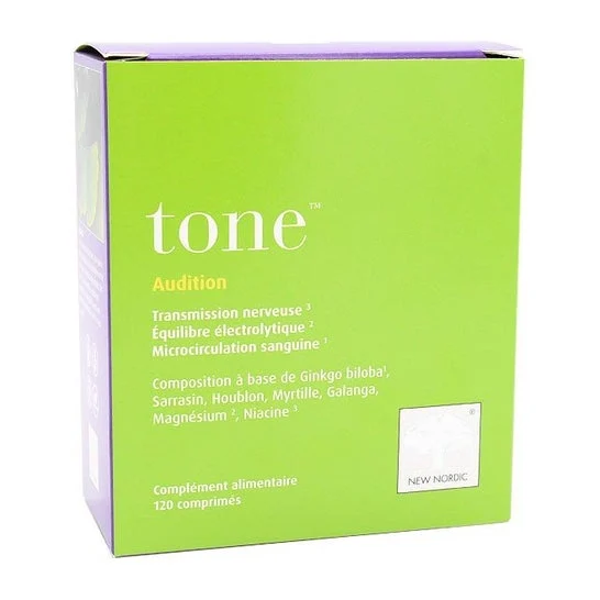 New Nordic Tone Audition 120 comprimés
