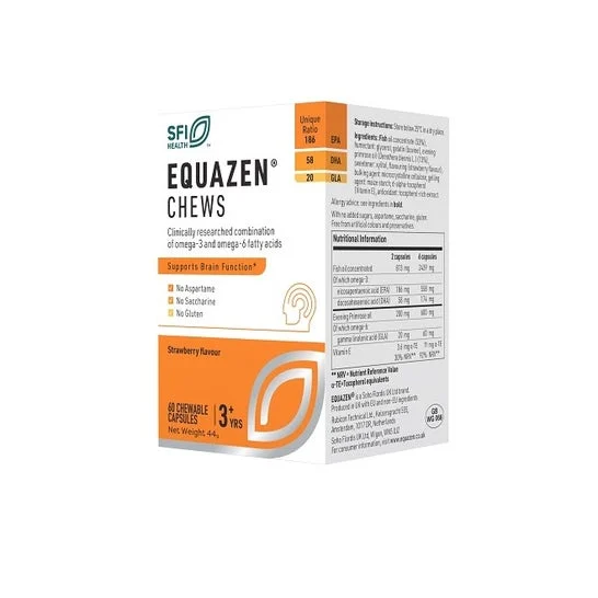 Equazen Chews Masticable Fresa 60caps