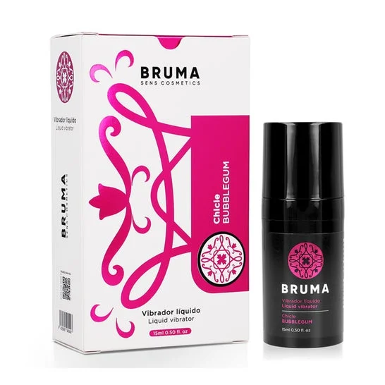 Bruma Vibrador Líquido Ultra Deslizante Chicle 15ml