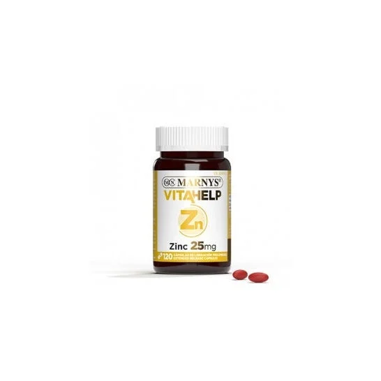 Marnys Zinco 25mg Linea Vitahelp 120caps