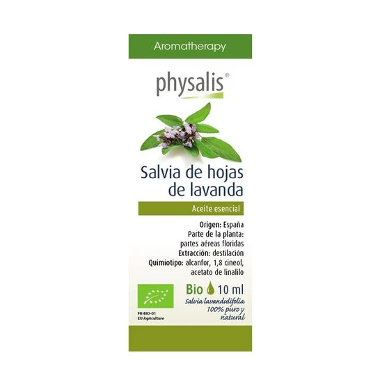 Physalis Foglia di lavanda salvia olio essenziale Bio 10ml