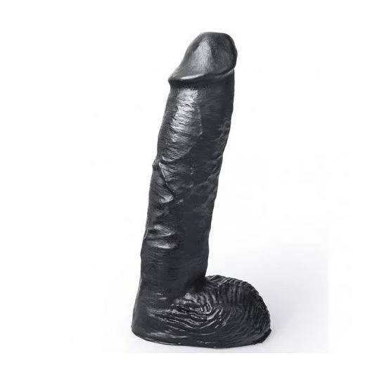Dildo di sistema realistico di colore nero Mickey 24cm 1pc