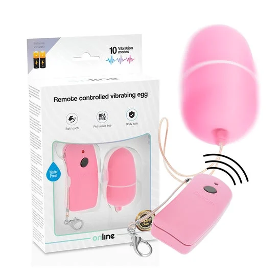 Online Vibratore Uovo Rosa 1 Unità