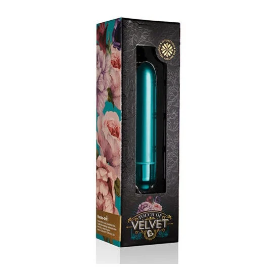 Pallottola vibrante Rocks-Off Touch Of Velvet Peacock Petals 1 Unité