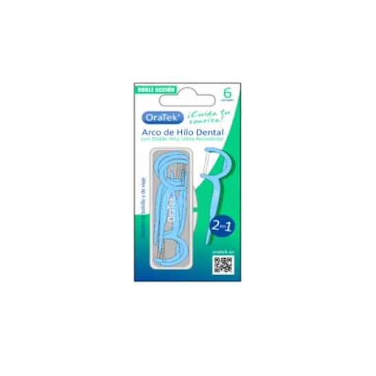 Oratek Arco Hilo Dental Doble Hilo 6 Unidades