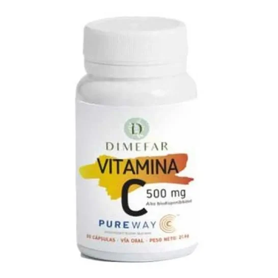 Dimefar Vitamina C Pureway-C 500mg 30caps