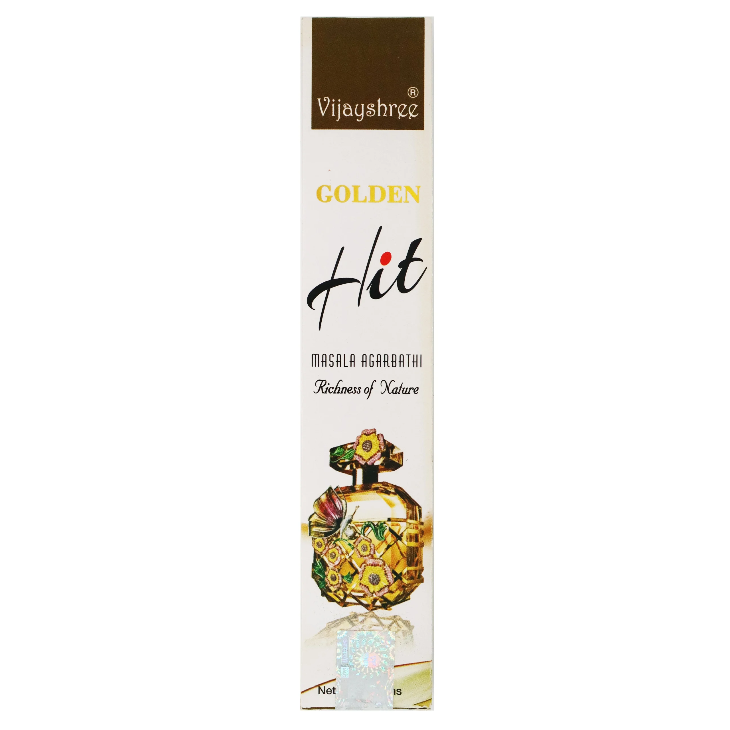 Hit - Bastoncini di Incenso - Vijayshree Golden Nag - 15g