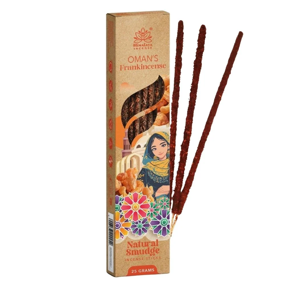 Frankincenso Olibano - Bastoncini d'incenso - Himalaya Incense - 25g