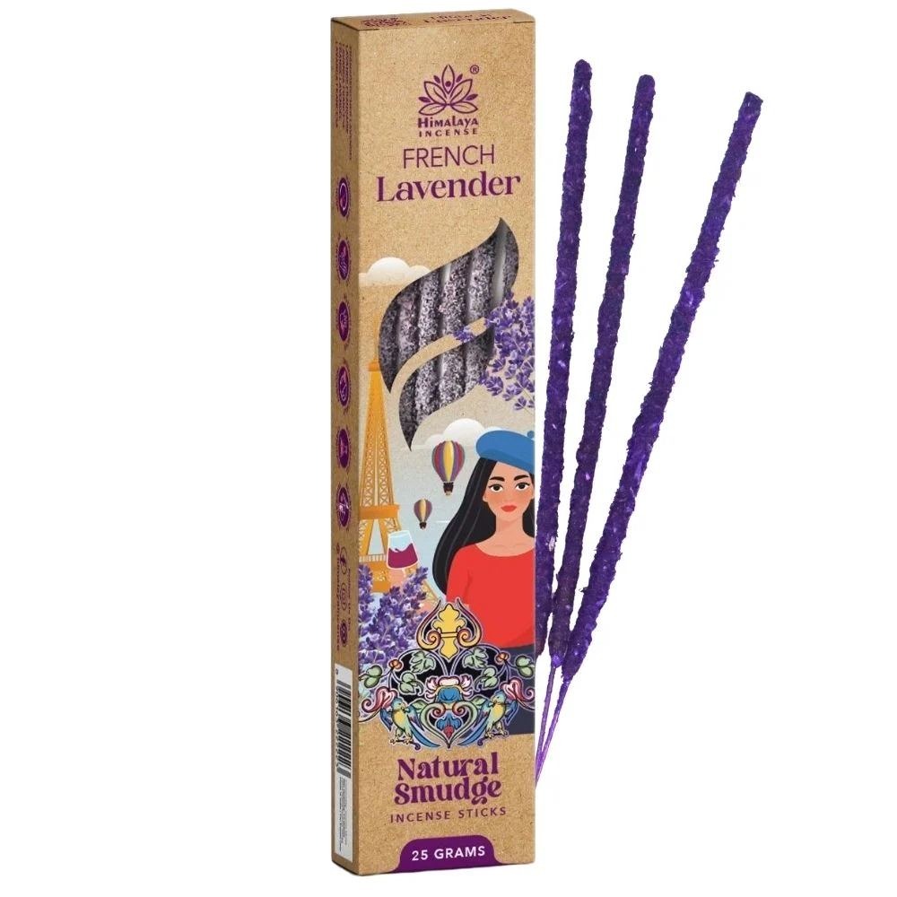 Lavanda - Bastoncini d'incenso - Himalaya Incense - 25g