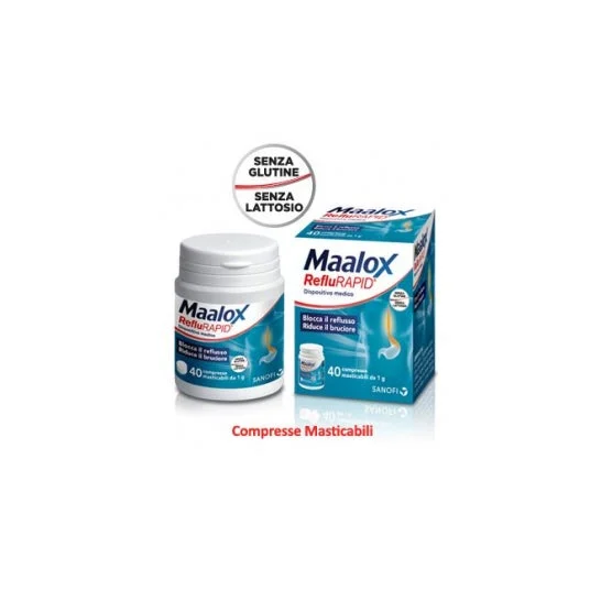 Maalox Reflurapid 40comp.