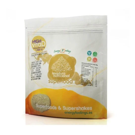 Vitamina D del lievito nutrizionale di Energy Feelings 250g