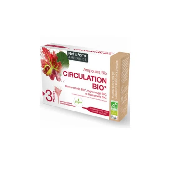 Nat&Form Amp Circulation Bio10ml20