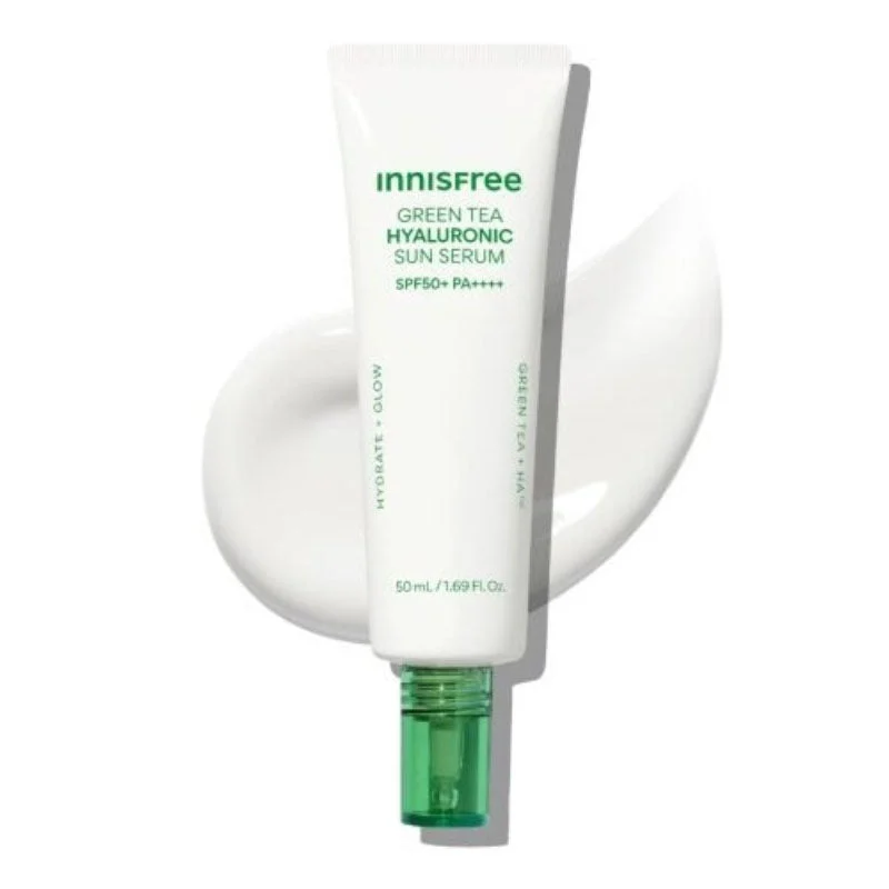Siero solare al tè verde e acido ialuronico 50 ml
