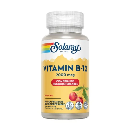 Solaray Vitamin B12 2000mcg 90comp