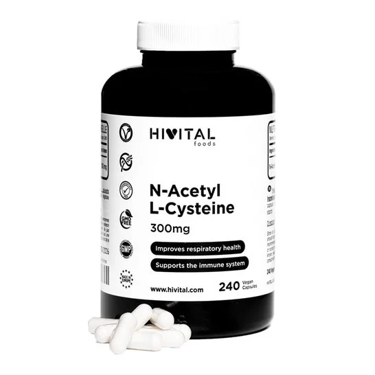 HIVITAL NAC N-Acetil Cisteína 300 mg 240 cáps