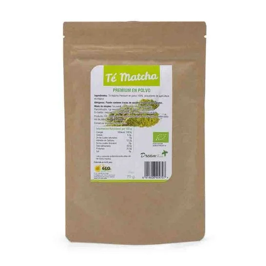 Dream Foods Te Matcha Premium Polvo Bio 70g