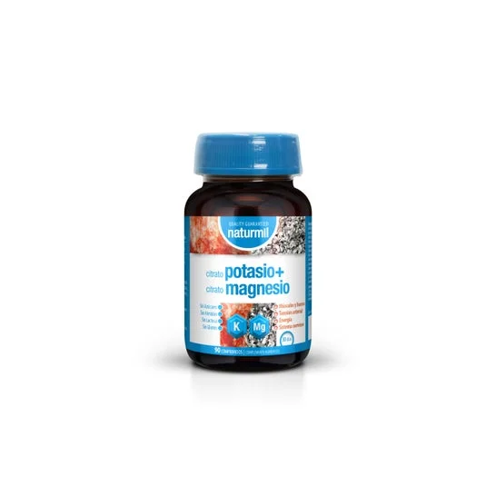 Naturmil Citrato de Potasio + Citrato de Magnesio 90comp