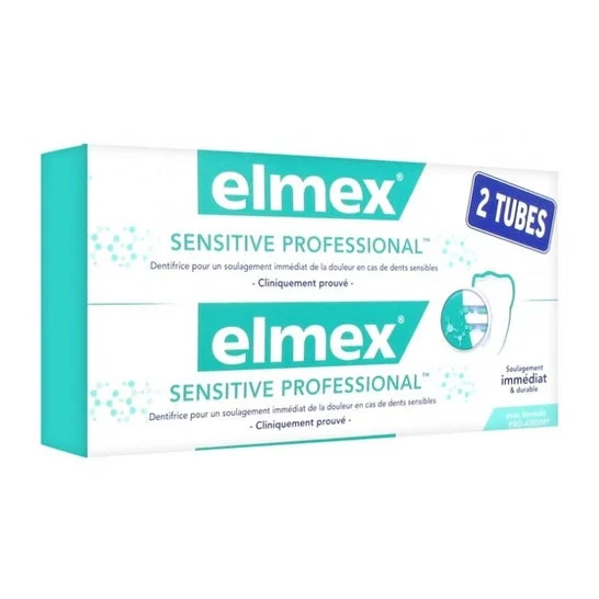 Elmex Tooth Sensitiv Pro 75Ml X2