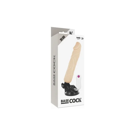 Vibratore realistico Basecock telecomando naturale 20cm 1pc