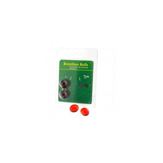 Diverty Sex Taloka Brazilian Balls Intimate Gel Strawberry & Chocolate 2uds