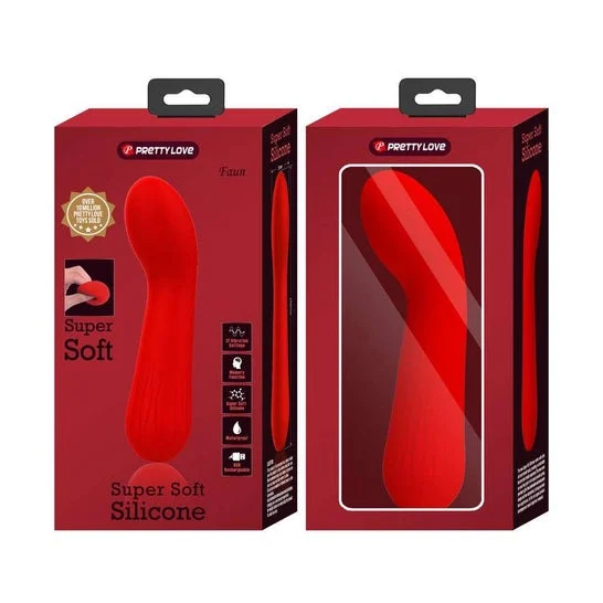 Pretty Love Faun Vibrador Recargable Rojo 1ud