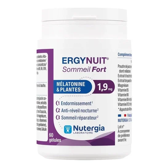 Nutergia Ergynuit Sueño Fuerte 60 Perlas