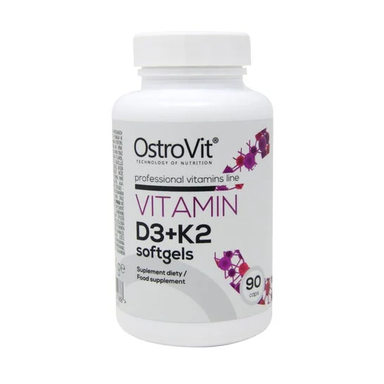 OstroVit Vitamin D3+K2 90 Perlas