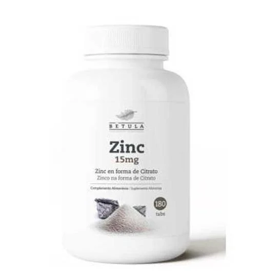 Betula Zinc 15mg 180comp