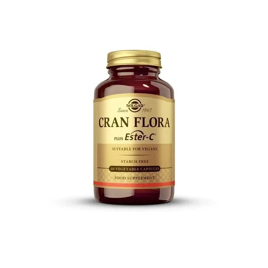 Solgar Cran Flora con Ester-C 60vcaps