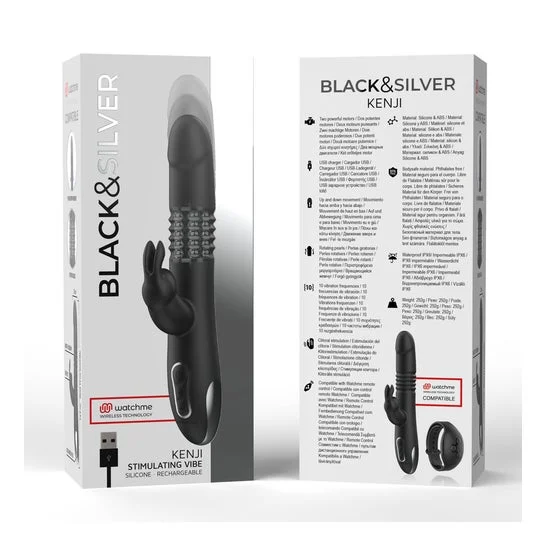 Black&Silver Kenji Stimulating Vibe 1ud