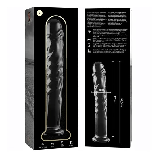 Ibiza Nebula Modelo 16 Dildo Cristal 18,5x3cm 1ud