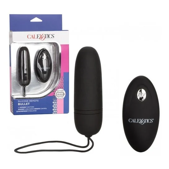 CalExotics Uovo Vibratore Silicone con Comando Nero 1 Unità