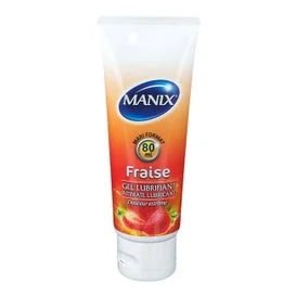 Gel lubrificante alla fragola Manix Strawberry Lubricant 80ml
