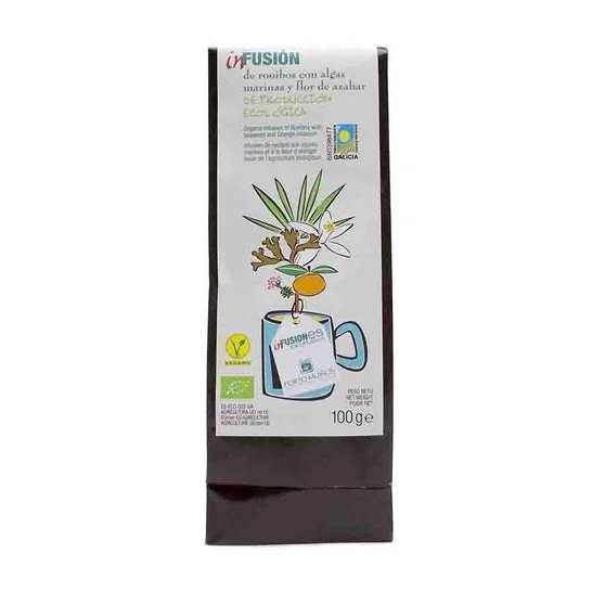 Porto Muiños Té Rooibos Infusión Algas Marinas Bio 100g